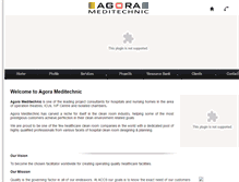 Tablet Screenshot of agorameditechnic.com